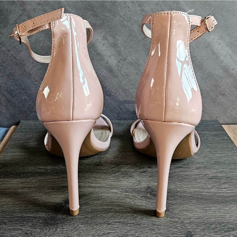 Dream Pairs KARRIE ankle strap Stiletto high heels size 8.5 PINK - Picture 2 of 16